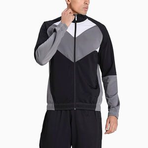 Conjunto Deportivo Personalizado de Calidad Profesional con Logotipo Propio para Hombre, Sudadera con Cremallera y Pantalones Deportivos, Conjunto de Chándal para Hombre - Product Image 4