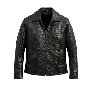 Chaquetas de Textura para Mujer, Diseño Único, Cómodas y Fáciles de Usar, Color Negro, Nueva Llegada, Gran Venta, Personalizadas para Hombre - Product Image 1