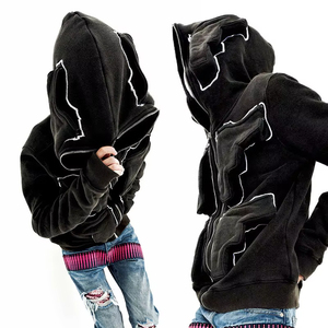 Nueva Llegada, Venta Caliente, Sudaderas con Efecto Ácido al por Mayor, Diseño Personalizado, Sudaderas con Efecto Ácido de Mezcla de Algodón, Sudaderas ARTIST INDUSTRY, Sudaderas de Moda - Product Image 2