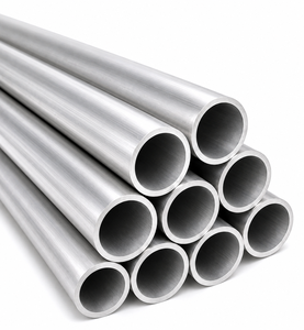 Tube rond en aluminium extrudé 6061 T6 6063 6082, tube en aluminium structurel industriel pour applications de construction - Product Image 4