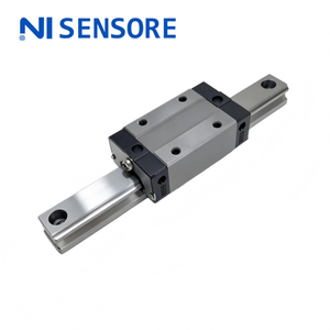 NISENSORE INOX LBS 25 CA Guía Lineal de Acero Inoxidable con Bloque Cuadrado y Rodamientos, Precisión Clase H - Product Image 3