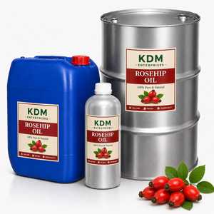 Aceite de Rosa Mosqueta 100% Puro Prensado en Frío para el Cuidado de la Piel, el Cabello y el Cuerpo - Antienvejecimiento, Nutritivo e Hidratante KDM Enterprises Haryana - Product Image 2