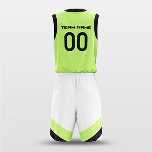 Uniforme de Baloncesto Reversible Personalizado con Logotipo, Diseño Económico y Ligero, 100% Poliéster, Kits Personalizados para Equipos - Product Image 6