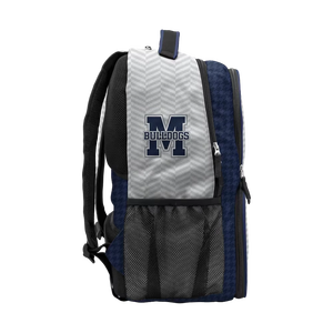 Sac à dos de cheerleading avec grand espace de rangement, fermetures éclair durables, poche séparée pour chaussures et poches latérales en filet pour les voyages, l'école et l'entraînement - Product Image 4