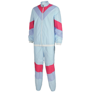 Ensemble 2 pièces long pour femme en satin bleu clair, haut à manches courtes décontracté, uni, respirant, coupe régulière, sans col, avec poches, 100% satin - Product Image 5