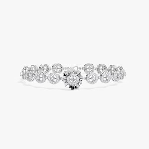 Bracelet en moissanite étincelante de haute qualité en or jaune 18 carats, bijoux hip-hop inaltérables pour hommes et femmes - Product Image 4