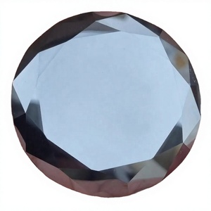1 Pièce Noir Forme Ronde Moissanite Diamant 584 Ct Beau Diamant Personnalisé Grande Taille et Autres Bijoux en Diamant - Product Image 1