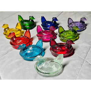 Figurines miniatures en verre et bibelots d'animaux, objets décoratifs disponibles à prix abordable - Product Image 6