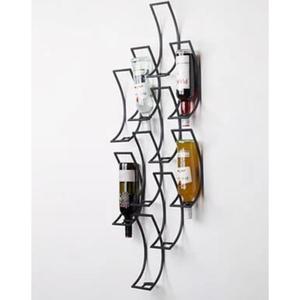 Vente en gros de 4 bouteilles de vin de table Porte-bouteilles en métal et fer pour bar et hôtels Whisky et bière Stockage Barware - Product Image 6