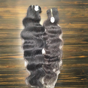 Extensión de cabello remy indio virgen, sin cutículas 100%, textura suave y Lisa, extensión de cabello natural sin caída - Product Image 4