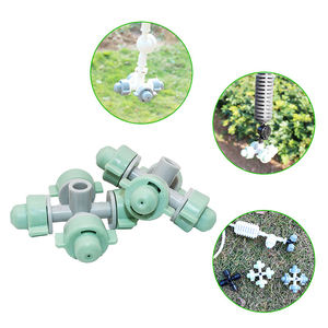 Kit de brumisation suspendu 4 voies pour serre, avec buses anti-goutte et brumisateur à 360° - Product Image 4