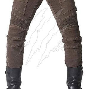 Pantalones de mezclilla para motocicleta de estilo moderno, cómodos para viajar, hechos en Pakistán. - Product Image 6