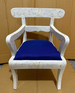 Silla de Comedor de Lujo Moderna con Incrustaciones Florales, Último Diseño para Hogar, Oficina, Hotel, Restaurante, Muebles para el Hogar y Apartamentos - Product Image 4