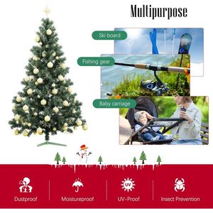 Borsa porta albero di Natale extra large da 2,3 m, resistente e robusta con manici rinforzati per alberi di Natale artificiali - Product Image 3