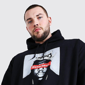 Sudadera con Capucha Estampada para Hombre, Venta al por Mayor, la Mejor Calidad, Cómoda, de Algodón, Estilo Urbano, Informal, para Invierno - Product Image 4