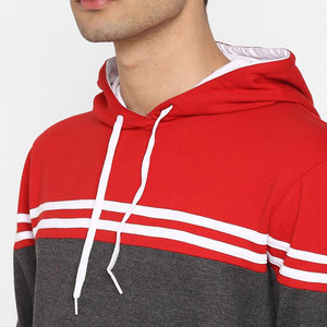 Sweat à capuche oversize uni pour hommes et femmes, personnalisable, en coton et polyester, idéal pour l'hiver, vente en gros - Product Image 2