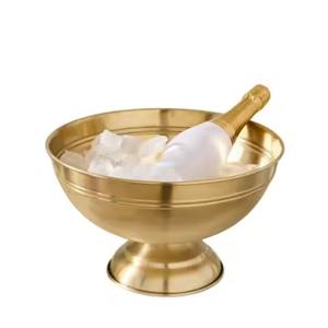 ถังน้ำแข็งสแตนเลสชุบเงินโบราณ พร้อมหูจับแบบวงแหวน สำหรับใส่เครื่องดื่มเย็น ป้องกันการรั่วซึม เก็บความเย็นได้นาน - Product Image 2