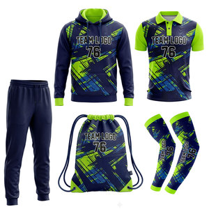 Conjunto de Ropa Deportiva Personalizada para E-Sports: Sudadera con Capucha, Camiseta Polo, Pantalones, Mangas para Brazos, Bolsa, Impresión por Transferencia de Calor, Ecológico, Transpirable, Verde y Negro - Product Image 6