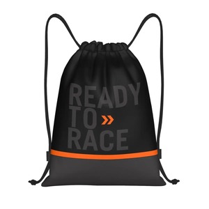 Sac à dos à cordon de serrage en nylon résistant à l'eau pour la gym, les courses, le sport et le yoga - Product Image 6
