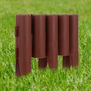 รั้วไม้พลาสติกตกแต่งสวน รั้วชั่วคราว ฐานรั้วพลาสติกขึ้นรูป - Product Image 4