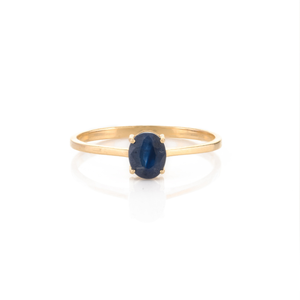 18K Gold Plated Blue Sapphire & <b>Garnet</b> Jewelry Set for Party - Product Image 5