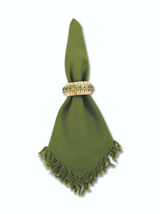 Servilletas de Ratán Natural Tropical Vibes, Elegantes Servilletas para Restaurante, Anillo para Servilletas de Boda de Artex - Product Image 6