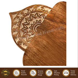 Planche à découper en bois de manguier de qualité supérieure, best-seller |   Planche à découper et à servir en bois pour hôtels et restaurants, prix de gros - Product Image 4