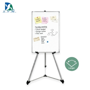 Chevalet trépied portable en aluminium avec grand angle d'ouverture pour tableau blanc extérieur, publicité, peinture, croquis - Product Image 1