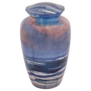 Top-Grade Metal Urn for Human Ashes, Crafted with Durable Materials for Lasting Preservation and Dignified <b>Memorial</b> Display - Product Image 5