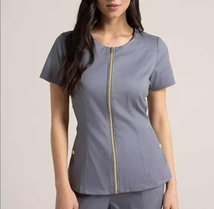 New Design Medical <b>Scrubs</b> Medical <b>Uniform</b> <b>Scrubs</b> Suits Cotton Polyester Nursing <b>Scrubs</b> <b>Uniforms</b> Soft Stretchy Style - Product Image 3