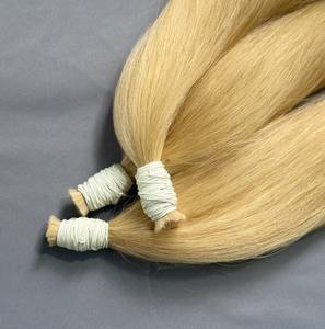 CDYHAIRVN Cheveux à trame couleur 613 très demandés, lisses naturels, couleur blonde 613, cheveux humains vietnamiens bruts, meilleure qualité, lisses - Product Image 1