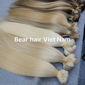 Extensions de cheveux humains bruts blonds 613 Shunxin, mèches lisses vierges avec cuticules alignées, fournisseurs de cheveux vierges - Product Image 3