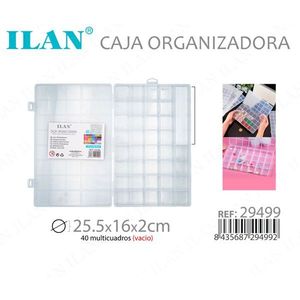 Caja Organizadora Ilan 25.5x16x2cm con 40 Compartimentos - Product Image 3