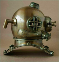 Casque de plongée maritime Boston Navy Traditional Metal Casting Diving Armour Mark V Morse