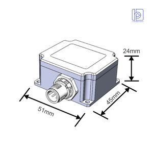 LPMS-IG1P-RS485เครื่องรับ GNSS แบบ IMU/AHRS 9แกนพร้อมอินเทอร์เฟซ RS485และ RS232จ่ายไฟ DC 5–24V สำหรับการคำนวณทางเรือแบบไม่อ้างอิงภายนอกและการนำทางของ AGV - Product Image 2