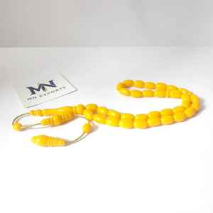 Rosario Musulmán de Resina Estilo Ángel, Pulido, 33 Cuentas de Turquesa, Ecológico, Alta Calidad, MN EXPORTS - Product Image 6