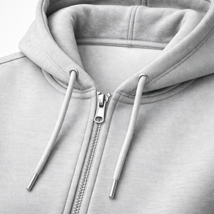 Wholesale Custom Club Fleece Zip Up Hoodie for Men - OEM Manufacturer Direct Custom Fleece Zip Hoodies in Bulk - Product Image 4
