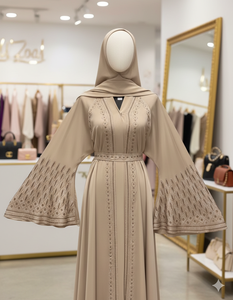 ชุดอิสลามแบบดั้งเดิมสีดำสวยงาม ดูไบ รุ่นใหม่ปี 2026 สำหรับผู้หญิง ซาอุดิอาระเบีย อาบายะ อีด สไตล์ตุรกี โพลีเอสเตอร์ ทำมือ สำหรับชาวมุสลิม - Product Image 2