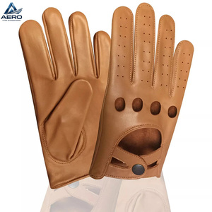 Top Selling Custom Logo Design Driving <b>Gloves</b> High Quality Waterproof Leather for Winter Use Factory Wholesale Cheap Price - Product Image 1