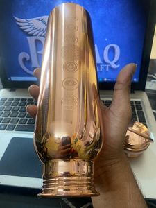Copper Water <b>Bottle</b> 1L Portable Minimalist Design for Travel - Product Image 2