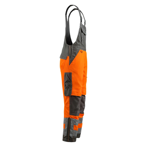 Durable Workwear Bib Garments Adjustable Cargo Bib <b>Overalls</b> Industrial Utility Bib Pants <b>Construction</b> Labor Bib Uniform - Product Image 5