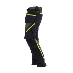 OEM Customized High Quality Breathable <b>Hi</b> Visibility Reflective Unisex Safety Cargo <b>Pants</b> Cotton Spandex Screen Printed ANSI - Product Image 2