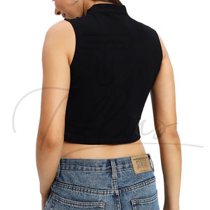 Crop top pour femme personnalisé selon votre propre design, taille plus, crop top pour femme le plus vendu - Product Image 5