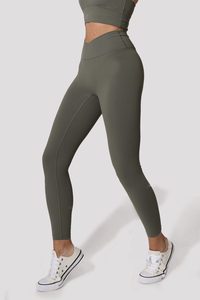 Hip High Waist Seamed Anti-Bacterial Yoga Pants Slim Scrunch Butt Quick Drying Breathable Fitness Yoga <b>Leggings</b> for Women - Product Image 2