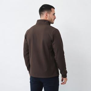 Chaqueta Softshell Impermeable para Hombre, Cortavientos, para Senderismo al Aire Libre, Fabricante OEM Personalizado, Chaqueta Softshell con Logotipo Bordado - Product Image 4
