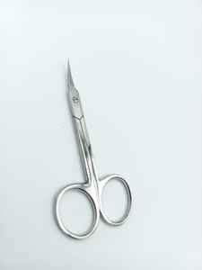 Ciseaux à cuticules de qualité supérieure, lames courbées en acier inoxydable multi-usages - Ciseaux de manucure pour ongles, sourcils, cils - Product Image 2