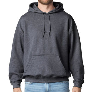 Sweat-shirts pour hommes 100% coton, teinture unie, OEM ODM, vêtements personnalisables pour la vente en gros, design de style streetwear de haute qualité - Product Image 1