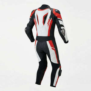 Combinaison de moto unisexe en cuir, coupe-vent, séchage rapide, respirante, anti-chute, résistante à l'usure, confortable, OEM - Product Image 2