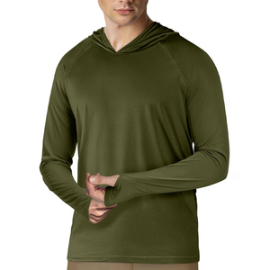 Sweat à capuche de sport pour homme personnalisé en molleton de coton respirant, écologique, anti-plis et à séchage rapide, de haute qualité - Product Image 1