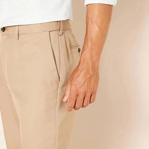 Pantalon de travail décontracté pour homme, pantalon habillé décontracté, pantalon de bureau élégant pour tous les jours, pantalon habillé classique et formel pour homme - Product Image 3